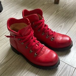 Nick’s Custom Made Hiking Boot.